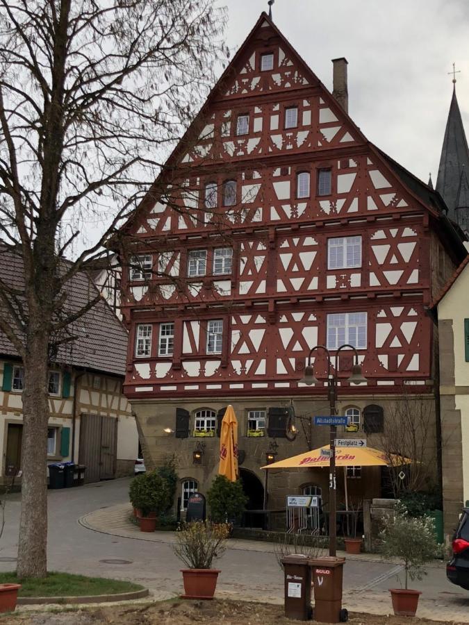 Altstadthotel Wilde Rose Eppingen Dış mekan fotoğraf